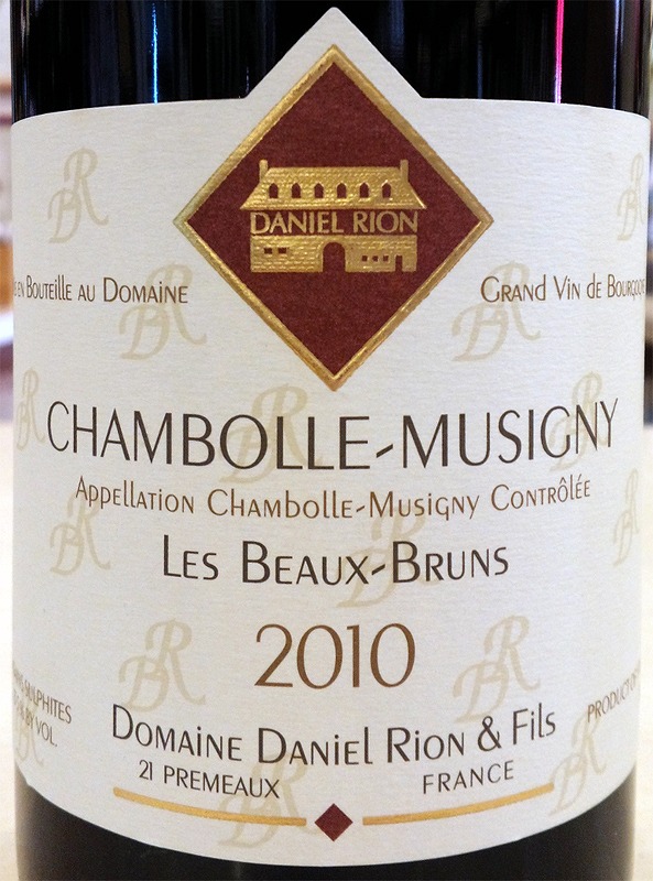 アルメール&ベルナールリオン Chambolle-Musigny 2017