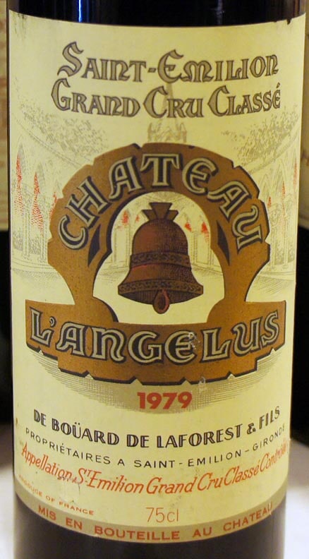 シャトー ランジェラス(アンジェラス) 1979 サンテミリオン グラン