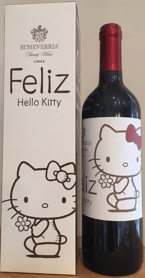 楽天市場】サンリオ ハローキティワイン フェリス 750ml赤 チリワイン HELLO KITTY : オーリック