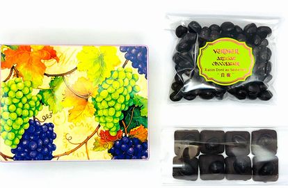 貴腐ワインチョコ ”レザン・ドレ・オ・ソーテルヌ”＆サブレ 缶入り