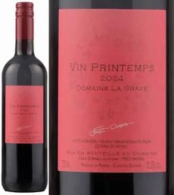 高い信頼 厚い信頼 | ヴァン・プランタン赤2024 グラーヴ ラ ヌーボーワイン Wine | ワイン