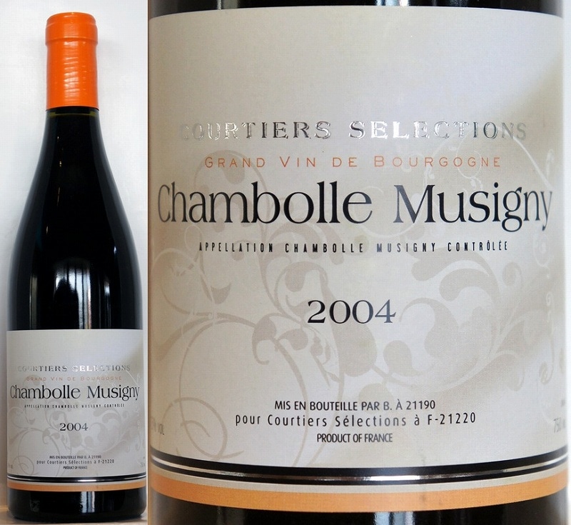 Morin Pere & Fils 2004 シャンボール ミュジニー750ml Morin Pere