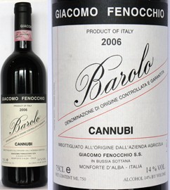 バローロ・カンヌビ ジャコモ・フェノッキオ 2006 | 在庫なし | Wine