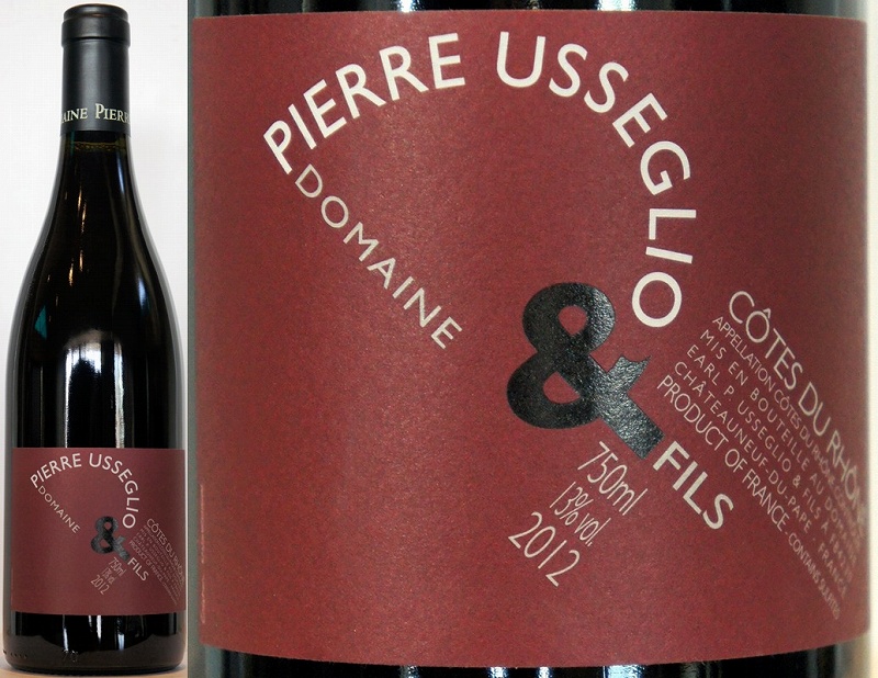コート・デュ・ローヌ 2012 ドメーヌ・ピエール・ユッセリオ | 特級