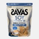 明治 SAVAS ザバス ソイプロテイン100 ミルクティー風味 900g