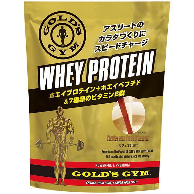 GOLD`S GYM（ゴールドジム）ホエイプロテイン カフェオレ風味 720g