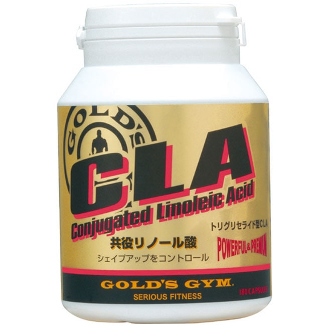 GOLD`S GYM（ゴールドジム）CLA（共役リノール酸） 180カプセル