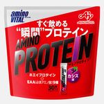 味の素 amino VITAL アミノバイタル アミノプロテイン カシス味 30本入パウチ