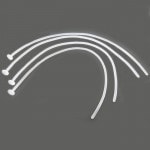 HIKARI SPORTS（ヒカリスポーツ）笑顔の見える透明マスク用 紐 4本入|HIKARI SPORTS（ヒカリスポーツ）