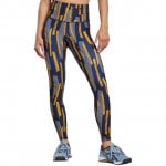 Reebok（リーボック）MYT オールオーバー プリント タイツ / ブルー HK6824