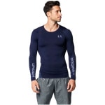 UNDER ARMOUR（アンダーアーマー）コールドギアアーマー クルー ノベルティ シャツ MidnightNavy 1375529-410