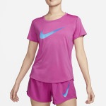 NIKE（ナイキ）Dri-FIT ワン ウィメンズ ショートスリーブ ランニングトップ アクティブフューシャ|NIKE（ナイキ）