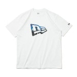 NEW ERA（ニューエラ） 半袖 パフォーマンス Tシャツ The City Lights フラッグロゴ ホワイト レギュラーフィット 13516710|NEW ERA（ニューエラ）