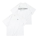NEW ERA（ニューエラ） Performance Apparel  半袖 オーバーサイズド パフォーマンス Tシャツ Overlap Logo ホワイト 13516843|NEW ERA（ニューエ