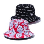 NEW ERA（ニューエラ） バケット01 Budweiser バドワイザー リバーシブル ブラックプリント/ラベルプリント 13534522|NEW ERA（ニューエラ）