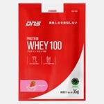 DNS ディーエヌエス プロテインホエイ100 いちごミルク風味 35g×10袋