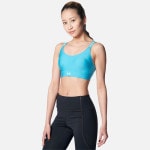 UNDER ARMOUR（アンダーアーマー）インフィニティ ブラ ミッド カバー Glacier Blue / White 1363353-433|UNDER ARMOUR（アンダーアーマー）