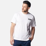 UNDER ARMOUR（アンダーアーマー）ヘビーウエイト コットン ショートスリーブTシャツ 〈バッグラフィック〉White 1378365-100|UNDER ARMOUR（アンダーアーマー）
