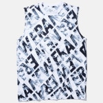 NEW ERA（ニューエラ）テック タンクトップ Allover Logo ホワイト 13516824|NEW ERA（ニューエラ）