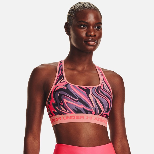 under armour スポーツブラ ピンク/黒（[アンダーアーマー