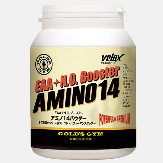 GOLD`S GYM（ゴールドジム）EAA+N.O.ブースター アミノ14パウダー 300g