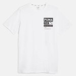 PUMA（プーマ）メンズ トレーニング STRENGTH TRAINING グラフィック Tシャツ プーマ ホワイト 524656|PUMA（プーマ）