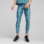 PUMA（プーマ）ウィメンズ トレーニング FAVORITE AOP ハイウエスト 7/8 タイツ ボールドブルー 522857|PUMA（プーマ）