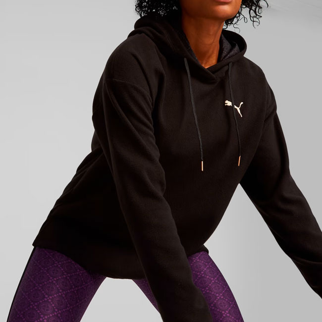 PUMA プーマ ウィメンズ トレーニング LOGO LOVE フーディー プーマブラック 524598 ウィメンズ トレーニング LOGO LOVE フーディー[品番