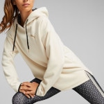 PUMA（プーマ）ウィメンズ トレーニング LOGO LOVE フーディー アルパインスノー 524598|PUMA（プーマ）