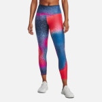 UNDER ARMOUR（アンダーアーマー）WOMEN UAヒートギアアーマー オールオーバープリント アンクルレギンス 1365338-441