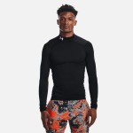 UNDER ARMOUR（アンダーアーマー）MEN UAコールドギアアーマー コンプレッション ロングスリーブ モック シャツ 1366072-001