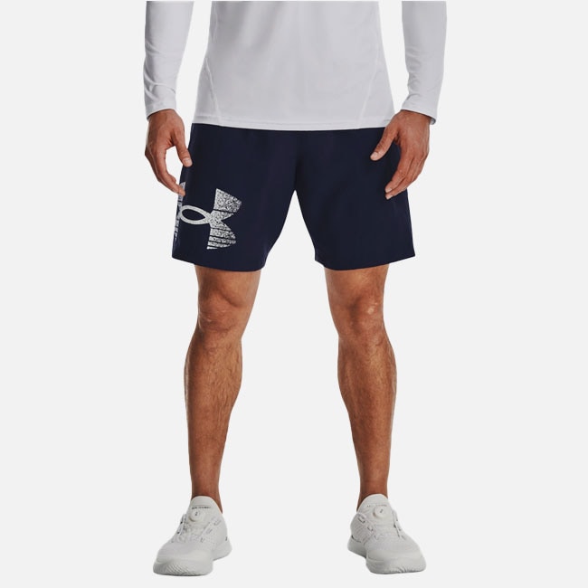 UNDER ARMOUR（アンダーアーマー）MEN UAウーブン ロゴグラフィック ショーツ 1377139-410