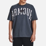 UNDER ARMOUR（アンダーアーマー）MEN UAオーバーサイズ サミット ヘビーウェイト ショートスリーブTシャツ 1379558-044|UNDER ARMOUR（アンダーアーマー）