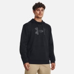 UNDER ARMOUR（アンダーアーマー）MEN UAアーマーフリース ビッグロゴ フーディー 1379743-001|UNDER ARMOUR（アンダーアーマー）