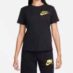 NIKE（ナイキ）ウィメンズ NSW クラブ LBR Tシャツ ブラック|NIKE（ナイキ）