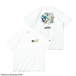NEW ERA ニューエラ 半袖 コットン Tシャツ Pokémon ポケモン ピカチュウ イーブイフレンズ ホワイト レギュラーフィット 14124671|NEW ERA（ニューエラ）