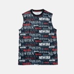NEW ERA ニューエラ テック タンクトップ Text All Over ネイビー Performance Apparel 14121951|NEW ERA（ニューエラ）