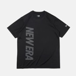 NEW ERA ニューエラ 半袖 テック Tシャツ Vertical Dot Logo ブラック Performance Apparel 14121958|NEW ERA（ニューエラ）