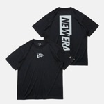 NEW ERA ニューエラ 半袖 ラッシュ Tシャツ Rear Vertical Logo ブラック Performance Apparel 14121966|NEW ERA（ニューエラ）