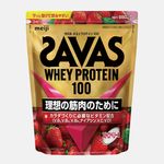 明治 SAVAS ザバス ホエイプロテイン100 ストロベリー味 980g