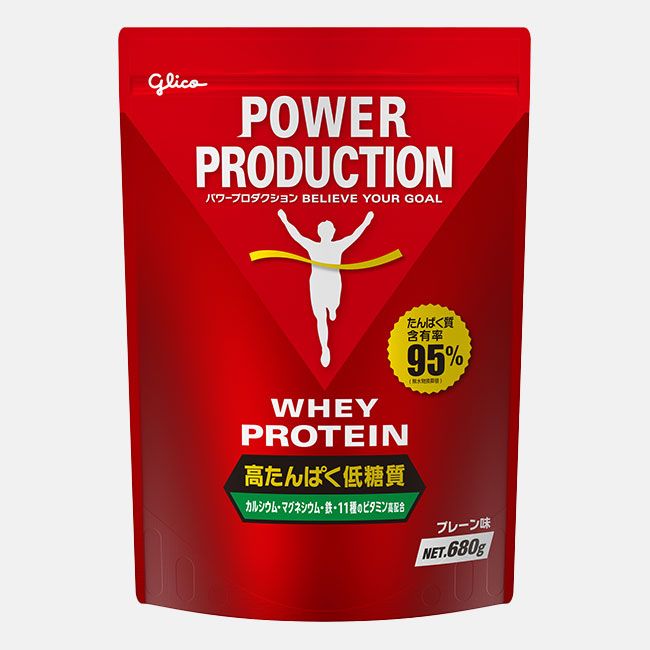 グリコ　ホエイプロテイン　パワープロダクション glico 江崎グリコ POWER PRODUCTION パワープロダクション ホエイ