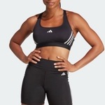 adidas アディダス レディース Powerimpactトレイン ミディアムサポート スリーストライプスブラ