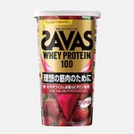 明治 SAVAS ザバス ホエイプロテイン100 ストロベリー味 280g