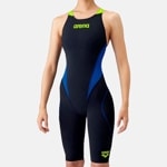 在庫一掃セール arena アリーナ アクアフォースフュージョントライ ジュニアハーフスパッツオープンバック ARN1010WJ