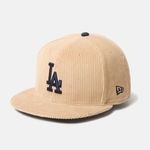 NEW ERA ニューエラ 59FIFTY Corduroy コーデュロイ ロサンゼルス・ドジャース ベージュ 14668155