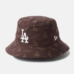 NEW ERA ニューエラ バケット01 MLB Jacquard ロサンゼルス・ドジャース ブラウン 14744777