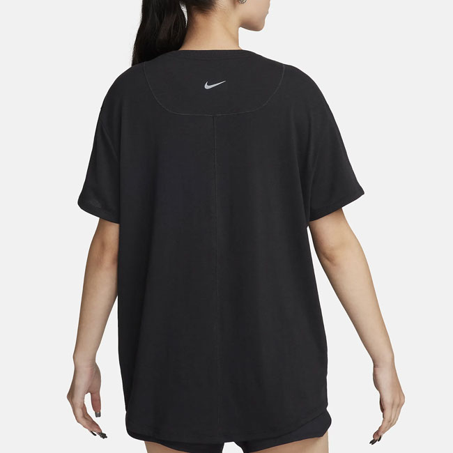 (取寄) ナイキ レディース ワン リラックスド-フィット ドライ-フィット ショートスリーブ トップ Nike women One Relaxed Dri-fit Short-sleeve Top Black NIKE ナイキ ワン リラックスド ウィメンズ Dri-FIT ショートスリーブ