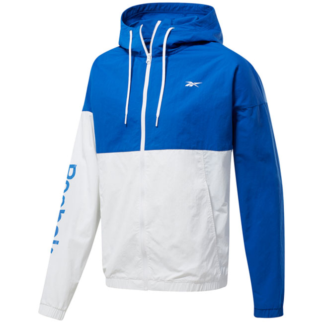 Reebok ウィンドブレーカー 青 楽天市場】Reebok リーボック ナイロンジャケット ジップアップ