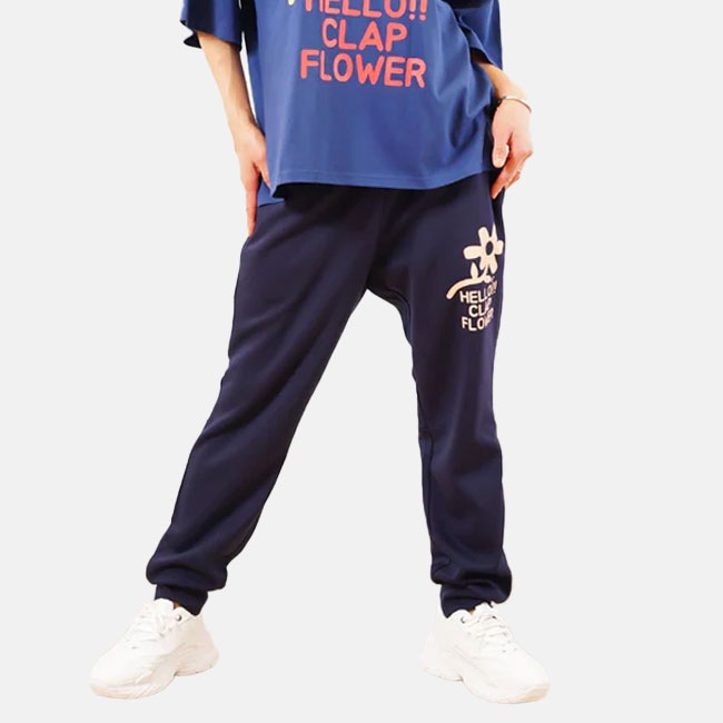CLAP クラップ フラワードライスウェットパンツ SP24007