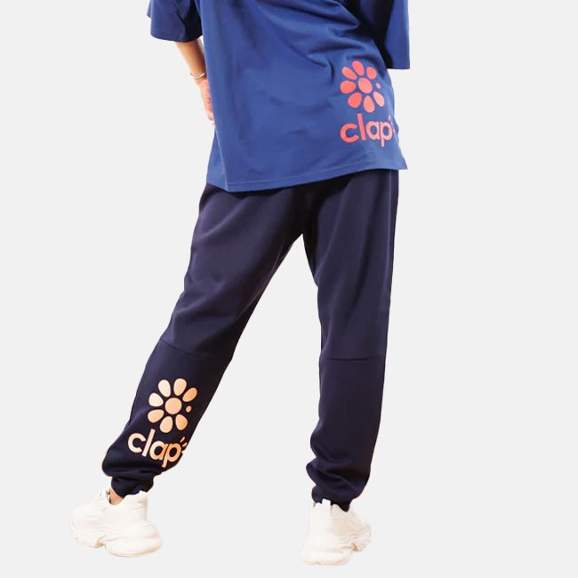 在庫一掃セール CLAP クラップ フラワードライスウェットパンツ SP24007